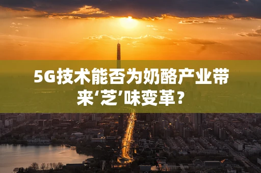 5G技术能否为奶酪产业带来‘芝’味变革？