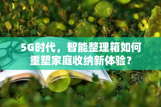 5G时代，智能整理箱如何重塑家庭收纳新体验？