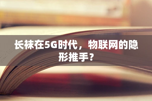 长袜在5G时代，物联网的隐形推手？